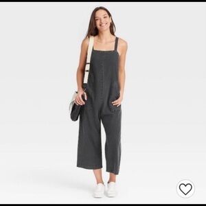 Universal Thread cropped utility jumpsuit medium